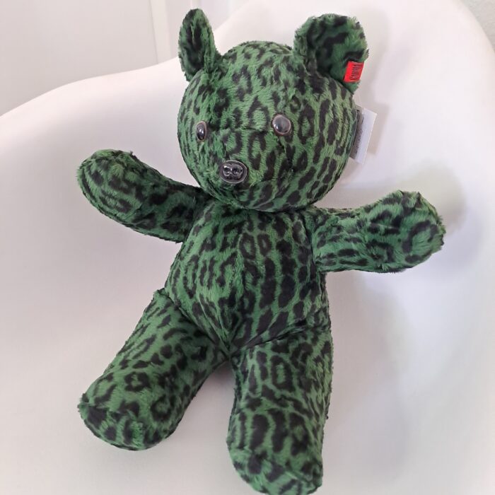 Leo green, Teddybär, Unikat - Image 2